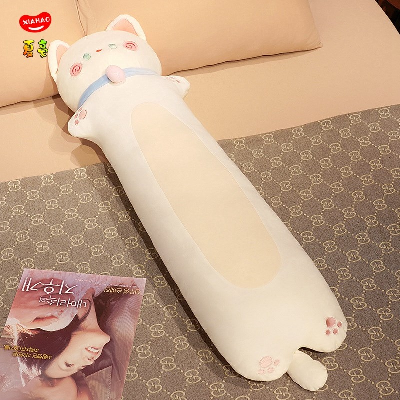 猫咪可爱靠垫大号床头靠枕抱枕男生E款床上L孕妇睡觉夹腿长条枕女