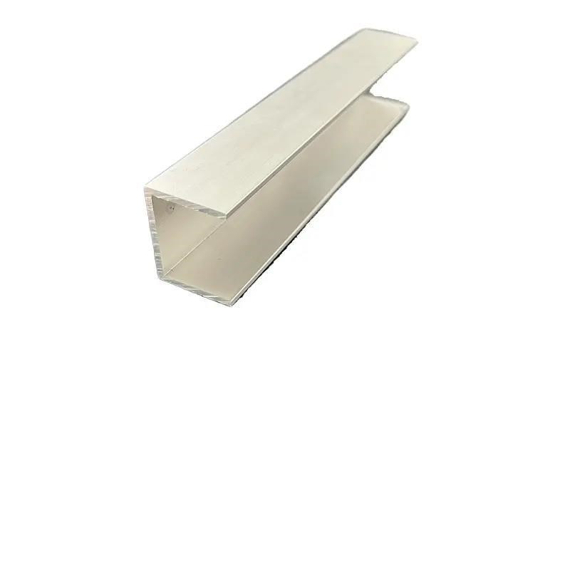 U型槽铝30*24*2mm内径26mm铝合金槽K铝氧化槽铝包边导轨铝槽铝条