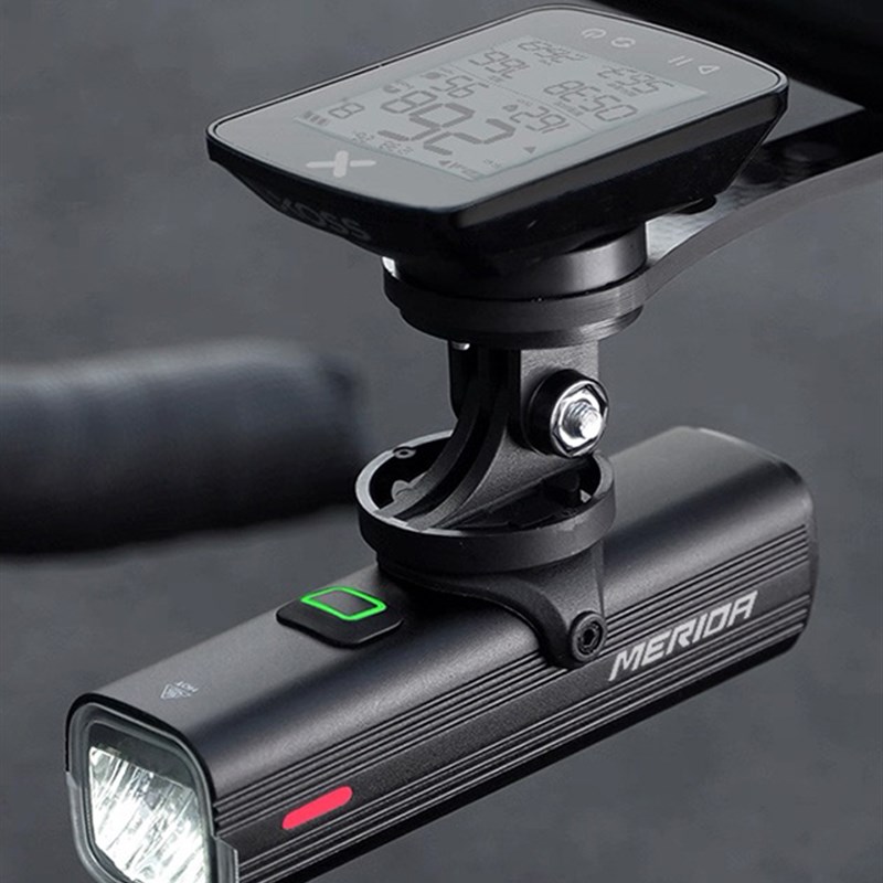 美利达自行车吊装前灯山地公路车夜骑高亮FType-C充电下挂车灯装