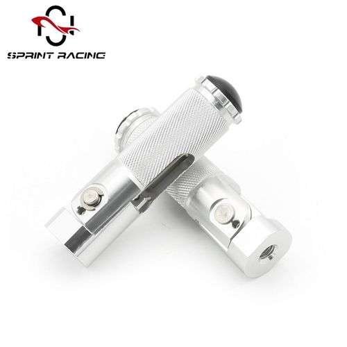 适用摩托车GROM MpSX125小猴子 改装脚踏脚蹬 折叠小踩杆脚柱