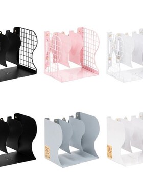 Pack of 1 Decorative Adjustable Bookends Desk BooksW Station