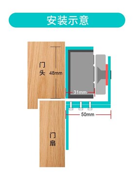 cumu280KG磁力锁配套ZL支架L型支架JZ型支架U型门夹玻璃门锁配件