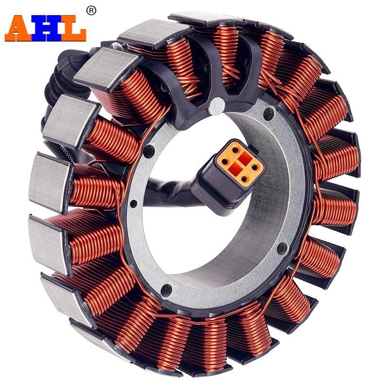 适配哈雷XL883/1200戴维森戴娜软尾滑翔路王Q肥仔街霸电机线圈定