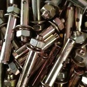 带孔拉爆螺丝 新款 整箱包d邮镀彩国标膨胀螺栓 吊顶空调拉爆m6m8m