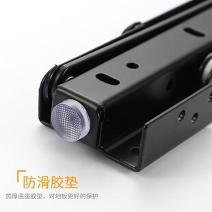 缓冲折叠翻斗鞋柜五金配件隐藏壁挂式阻尼隐形下翻U椅换鞋凳翻转