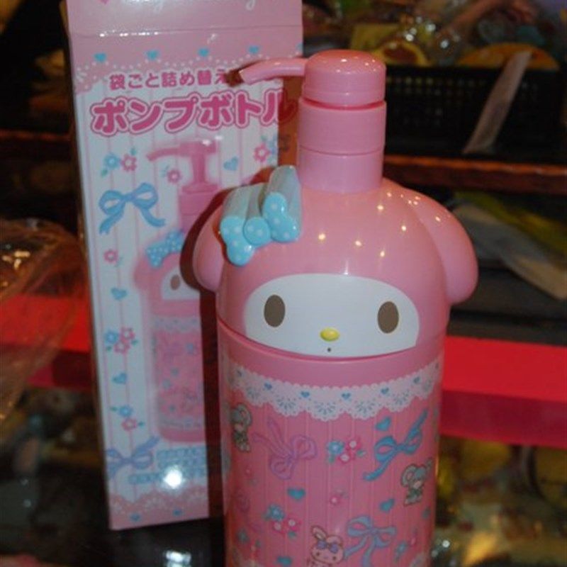 实用MELOfDY 可爱   美乐蒂  沐浴乳 洗发水 空瓶  按压瓶,包装,塑料瓶,淘宝优惠券,粉丝福利购,淘宝优惠卷