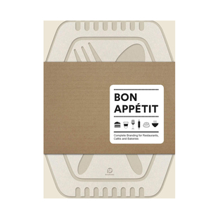 【特价】SendPoints 视觉美食 BON APPéTIT—Complete Branding 餐饮品牌设计 平面设计 英文原版