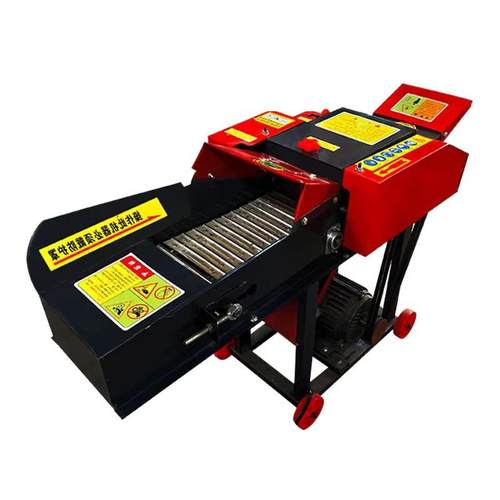 牛羊草料干湿两用铡草机玉米秸秆牧草粉碎机现货供应饲料铡草机