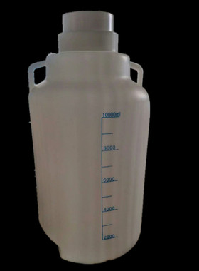 5000ml 5L10升10L 加厚pe 塑料桶 带盖 开关 刻度 圆形广口下口瓶