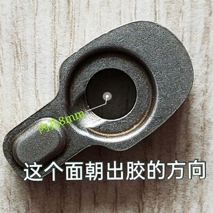 软胶枪玻璃胶枪配件制动片压块加厚推片合金制动器推进器推进片