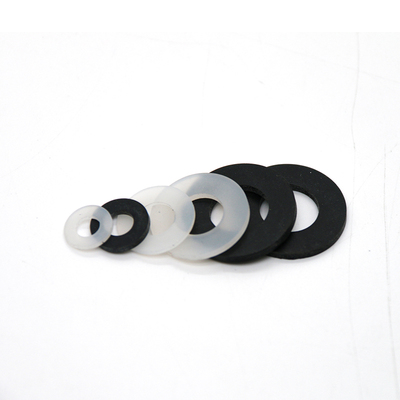 硬尼龙垫片螺丝圆形绝缘平垫塑料/橡胶垫圈M2M2.5M4M5M6M8M10硬质