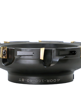 BAP400R-160-40-8T厂家直销黑色加硬龙门加工中心平面铣刀盘 AP16