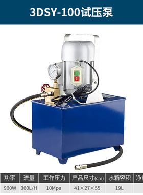 DSY-25 60手提式电动试压泵 PPR水管道试压机 双缸打压泵打压机