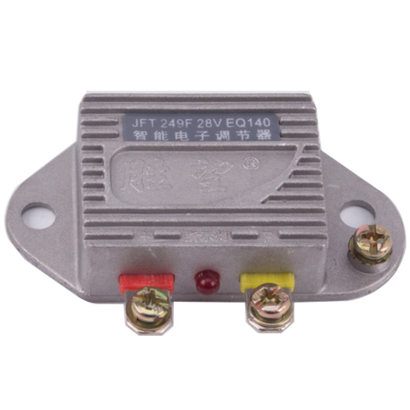 EQ140汽车智能电子调节器JFT249F充电机自动电压稳压器2W8V14V直