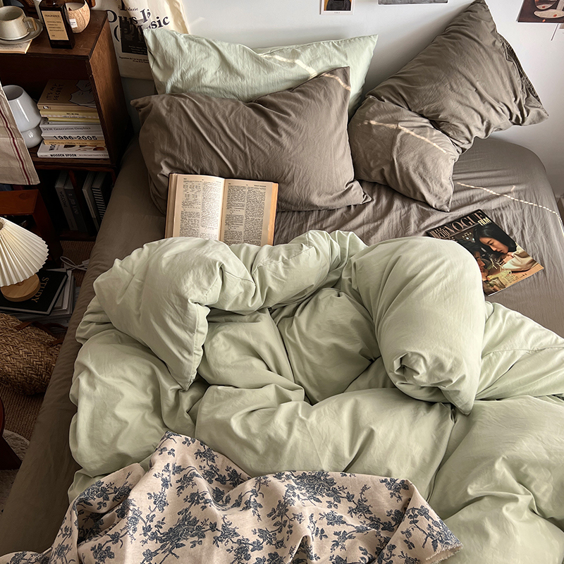 【官方推荐炒鸡柔软】全棉四件套