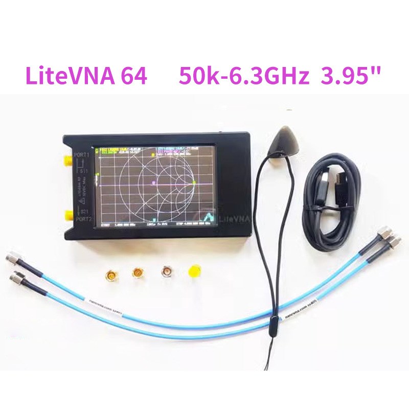 LiteVNA 6G 矢量网络分析仪 NanoVNA升级 50k-6.3GHz VNA 网分