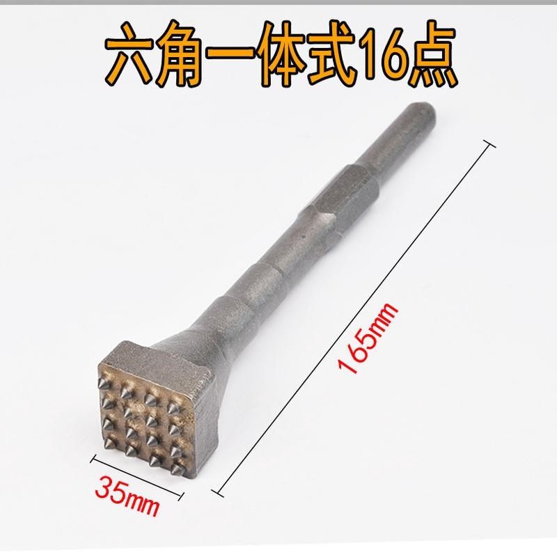 电锤电镐一体式合金凿毛头花锤打荔枝面混凝土桥路墙面砸花锤直销,工业油品/胶粘/化学/实验室用品,实验室漏斗,淘宝优惠券,粉丝福利购,淘宝优惠卷