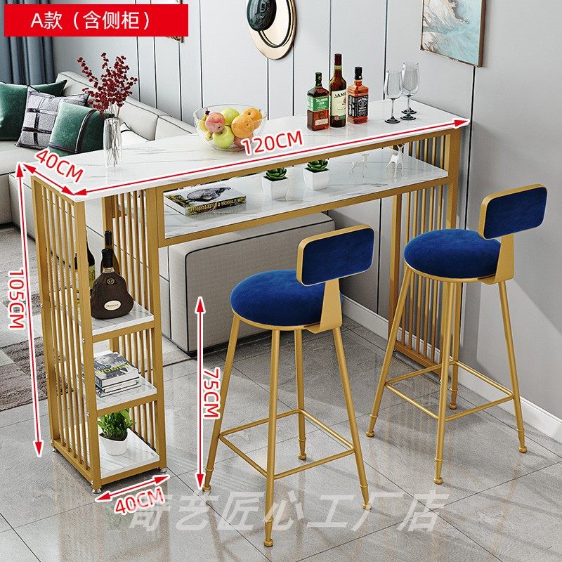 靠墙吧台桌家用轻奢吧台阳台长条桌靠窗桌高桌子高脚吧台桌椅窄桌,个性定制/设计服务/DIY,明信片定制,淘宝优惠券,粉丝福利购,淘宝优惠卷
