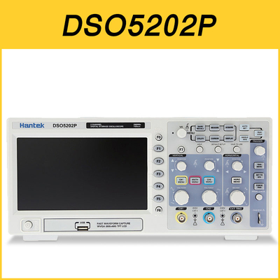 汉泰Hantek DSO5102P/DSO5202P双通道数字存储示波器100M200M