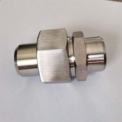 JBT970-77焊接式直通管接头304不锈钢液压对焊直通活接头 #8#50