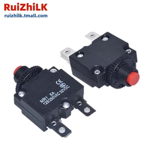 电机过载保护开关5A10A15A空压机水钻过流外置热保护器小气泵配件