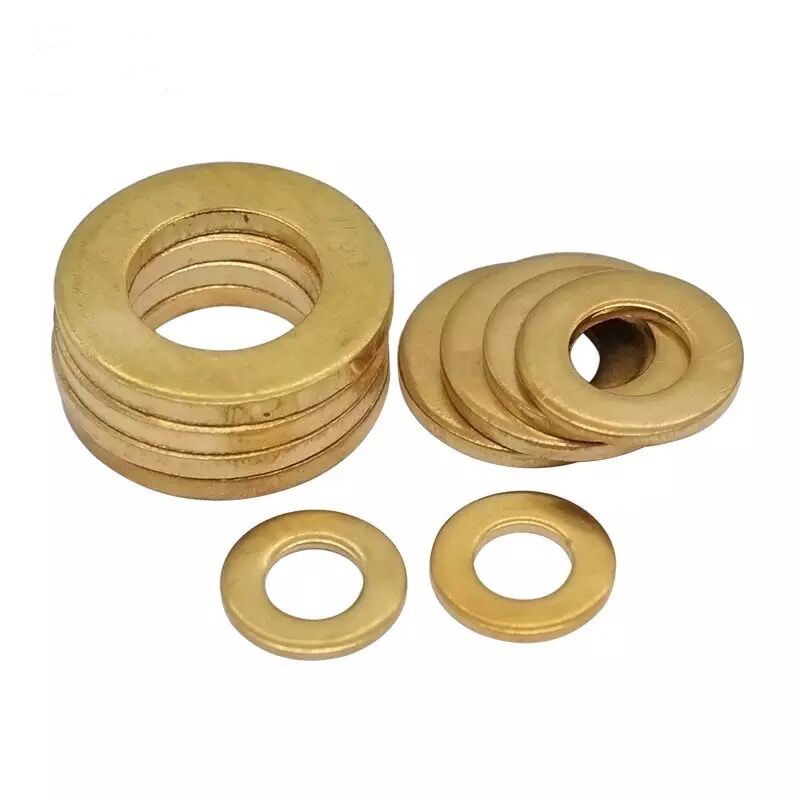 黄铜平垫圈 铜平垫铜介子铜金属华丝铜垫片M2EM3M4M5M6M8M12M16M3