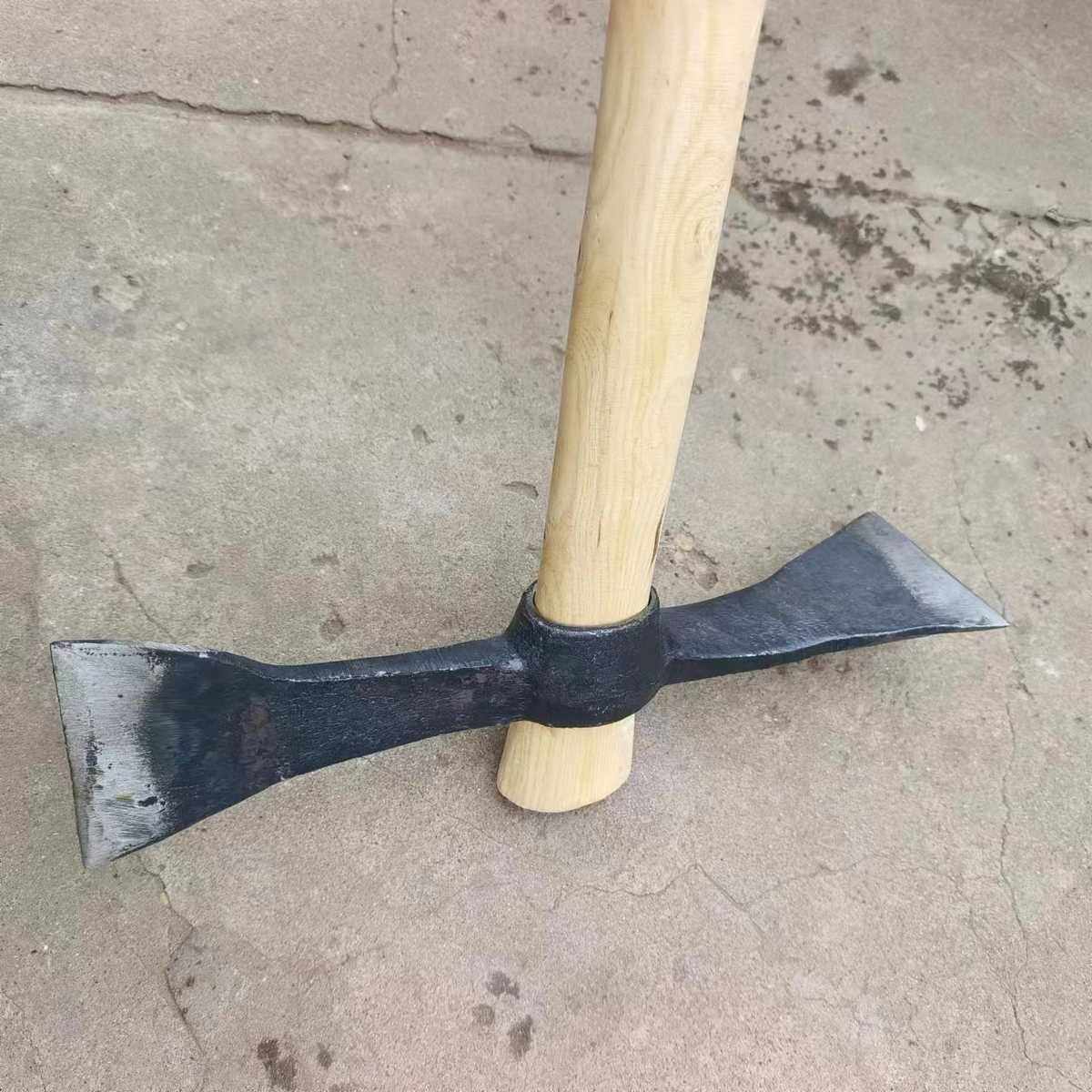 树根双刃手工劈挖镐笋大号劈镐斧镐镐扁开洋双面挖镐斧刃斧双锻打,工业油品/胶粘/化学/实验室用品,实验室漏斗,淘宝优惠券,粉丝福利购,淘宝优惠卷