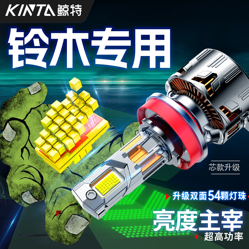 鲸特铃木专用适配LED大灯