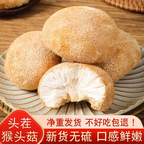 新货猴头菇干货500g煲汤食材