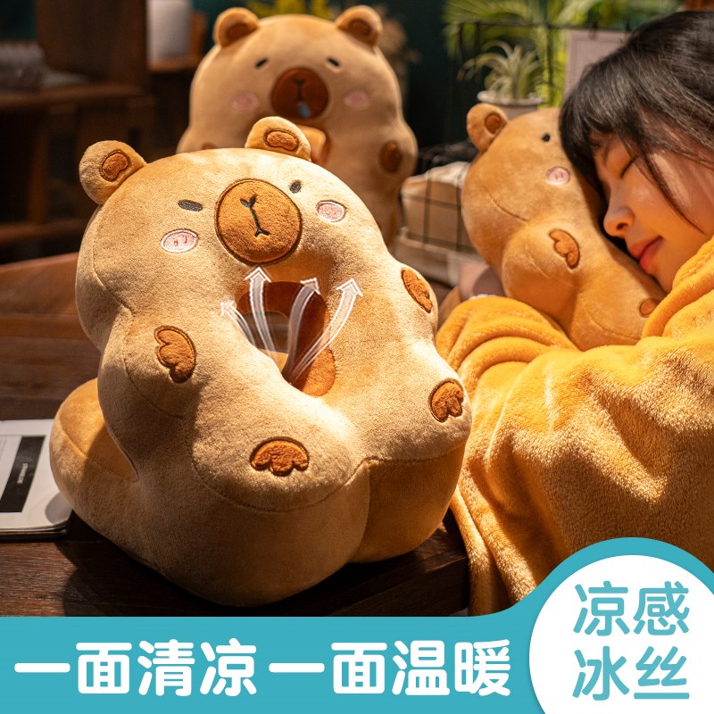 午睡枕办公室午休神器q小学生v趴枕桌上儿童趴睡枕抱枕女生睡觉枕