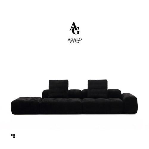 组合沙发阿迦洛头层牛皮