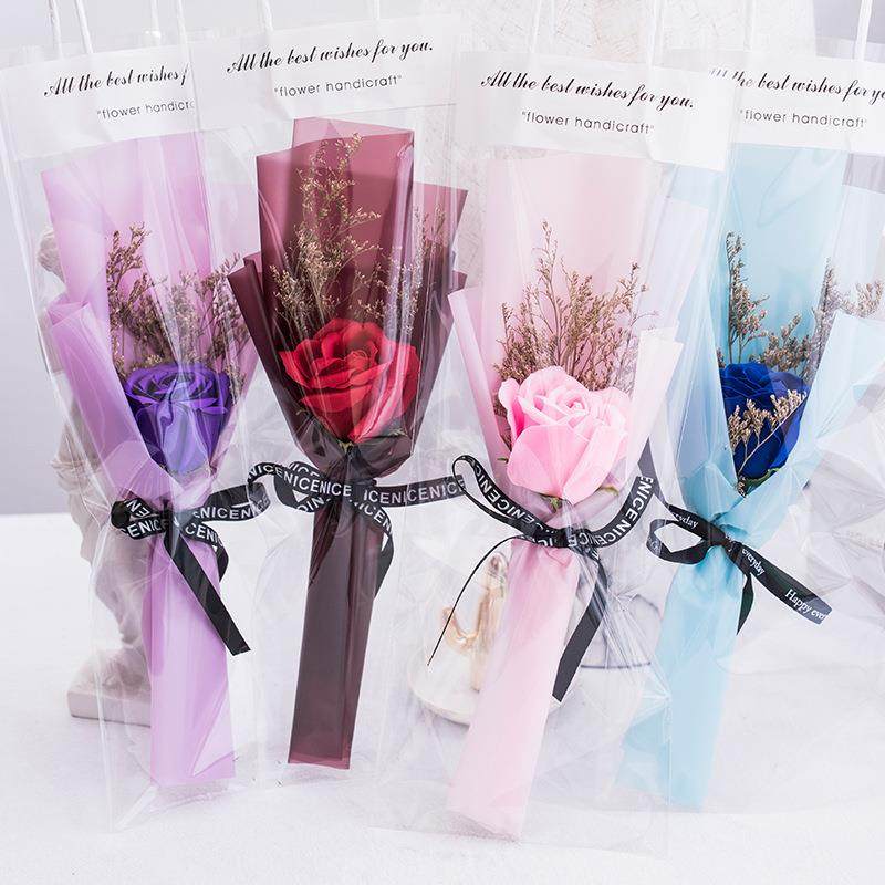 爆款工厂七夕情人节礼品袋装玫瑰香皂花束地推礼品拍照道具,家居饰品,餐桌花艺,淘宝优惠券,粉丝福利购,淘宝优惠卷