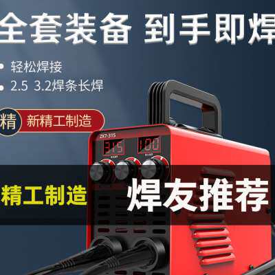 极速巨坦电焊机小型便n携式家用315全铜微型220V直流250迷你电焊