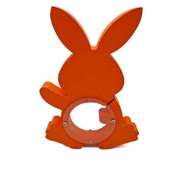 极速Woaoden Lion Piggy Bank Cute Rabbit Coin Bank Elephant M