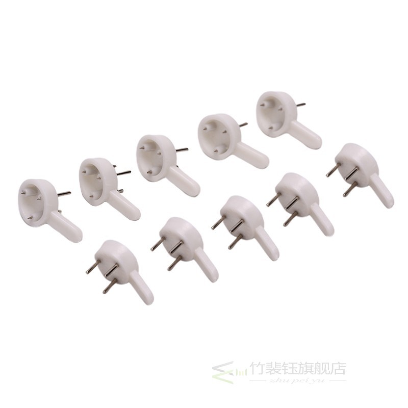 极速20PCS White Pmlastic Hard Picture Frame Wall Hooks For B
