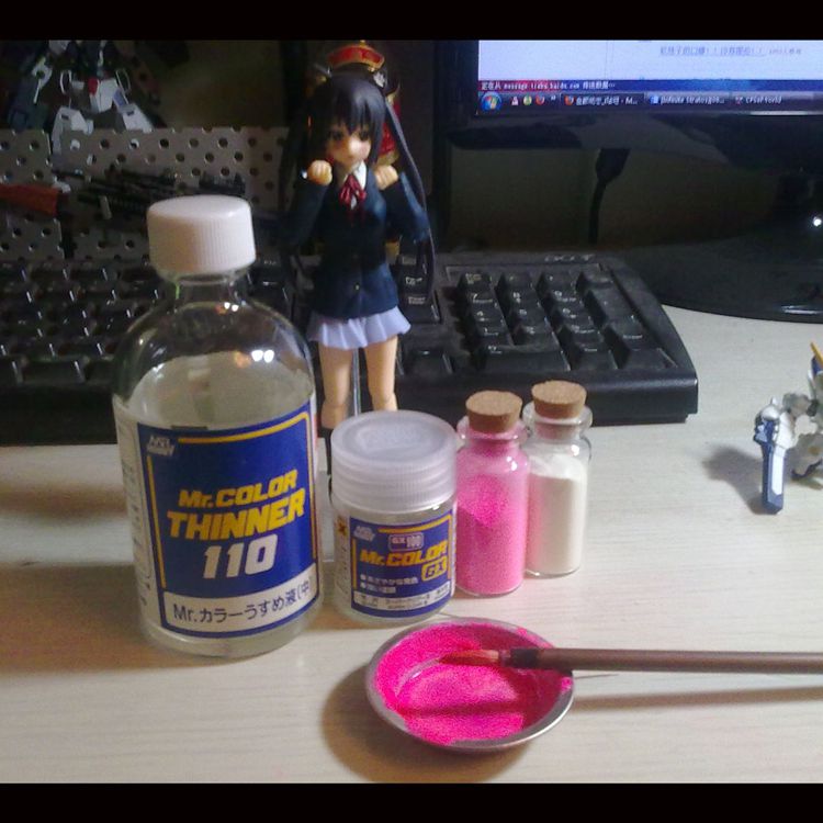极速超亮夜光粉荧光m粉光油 透明油漆清漆可制夜光漆反光漆 荧光