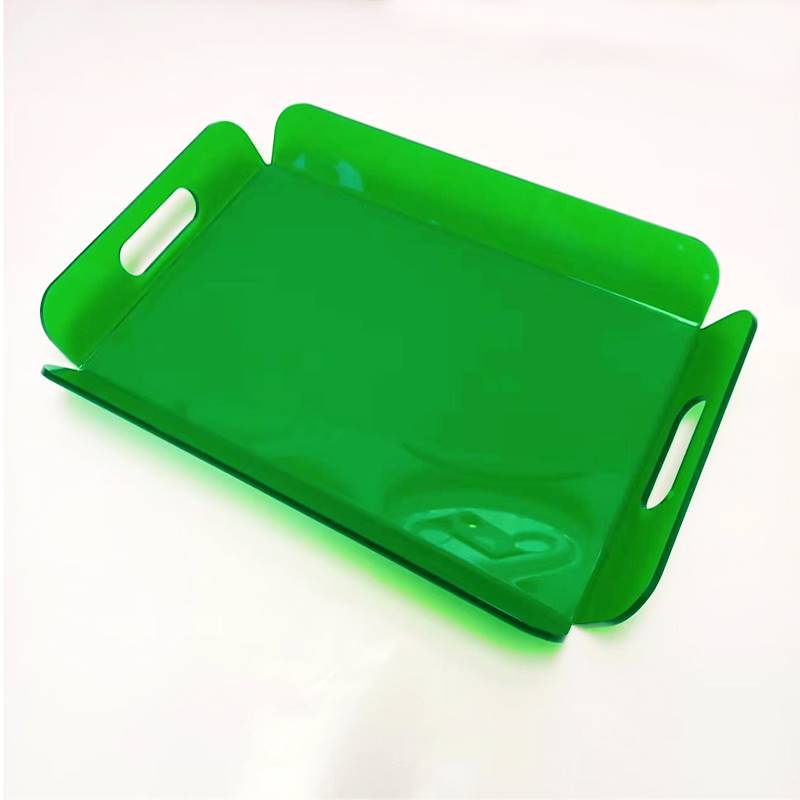 极速蛋糕店甜点收纳餐盘商用时尚A彩色透明压克力定制盒子水果面