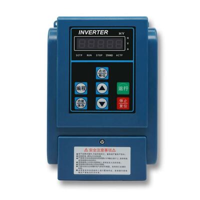 极速单相220V变频器三相380V风机调速器0.75千瓦11VKW电机水泵恒
