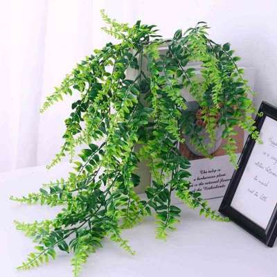 极速2pcs Artificial Hangting Vines Ferns Plants Fake Ivy Lea