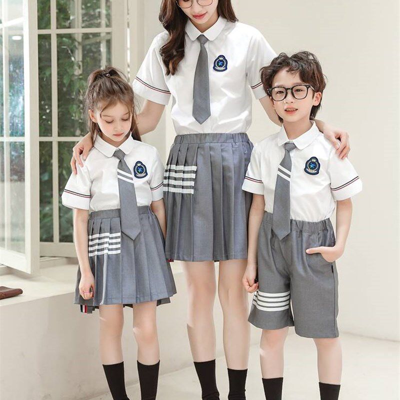 极速英伦风校服j套装小学生演出服合唱礼服儿童毕业班服幼儿园园