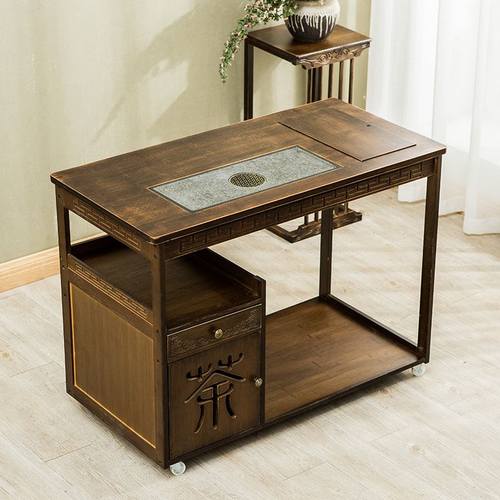 极速新中b式泡茶桌椅组合可移动小茶台客厅家用功夫茶具一体阳台