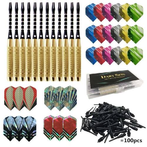 极速12 pcds/set professional Safe Dart With Extra 100 Soft T