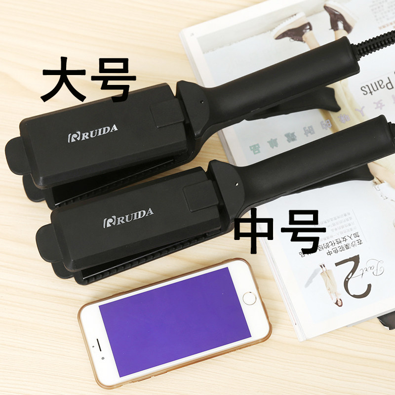 极速夹板直发理髲店专用离子烫拉直板F夹棒熨板不伤发玉米烫发廊