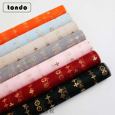 极速Tangde new flower rpackaging gauze Louis gauze rose bouq
