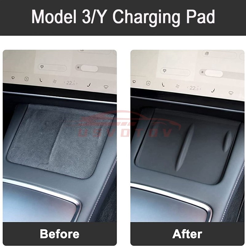 速发Wireless Charging Pad For Tesla Model 3/Y/S/X 2023 2022