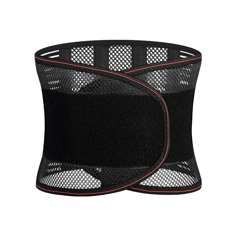 极速跑跑优选四季护腰带轻薄透气钢板固定M腰托腰间盘突出束腰运