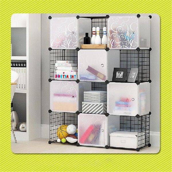 极速Multiffunctional Black Metal 35x35cm Mesh Combination