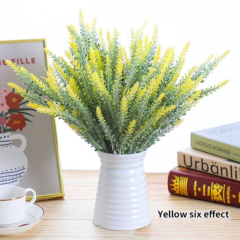 速发A Bunch of Provence Lavender Plastic Artificial Flowers