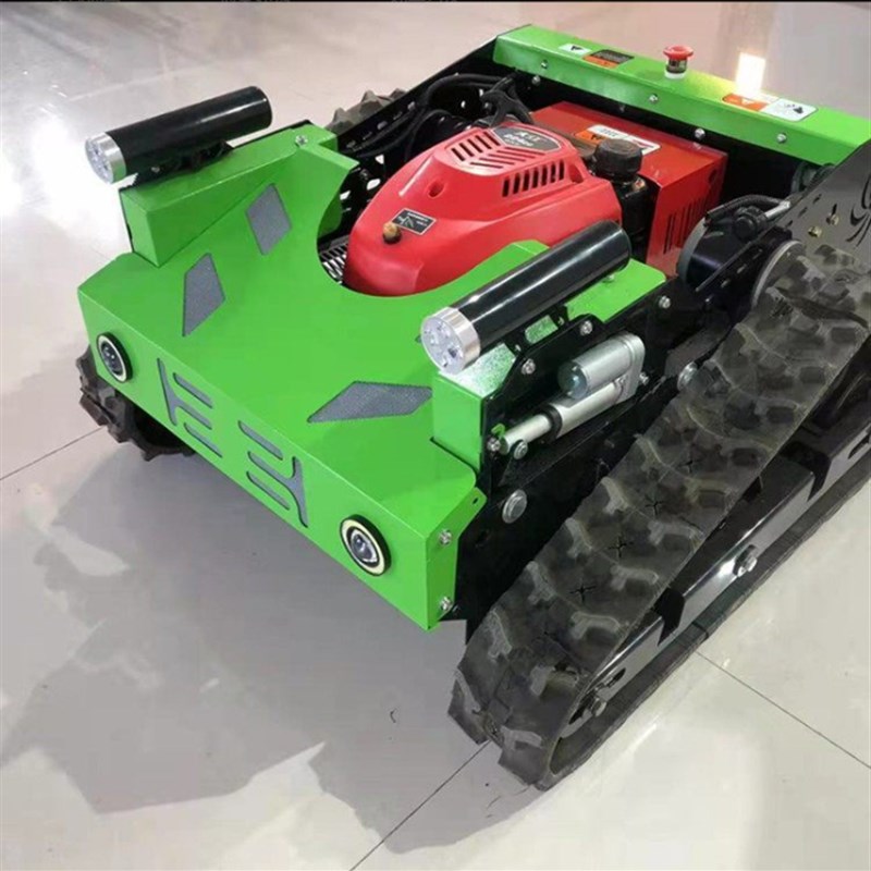 极速厂促果园草坪l除草车 遥控割草机 履带式多功能割草设备品