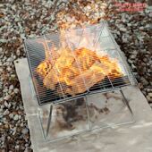 Tabl Grills 极速Outdoor Folding For People Burning Fire